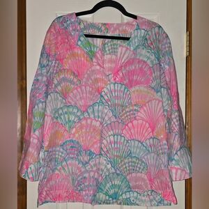 Lilly Pulitzer OShello Tunic Top XL
